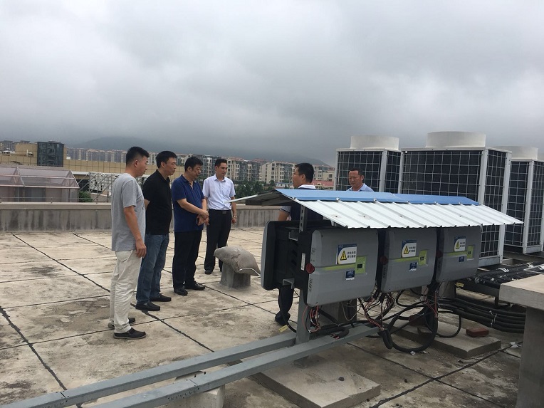 青岛市李沧区机关事务管理局一行来我司考察